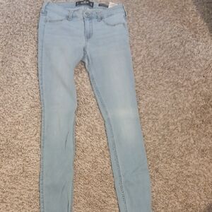 Zara Women's Light Blue Skinny Jeans